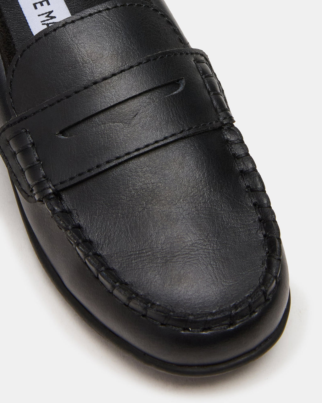 KIDS' JARED BLACK LEATHER