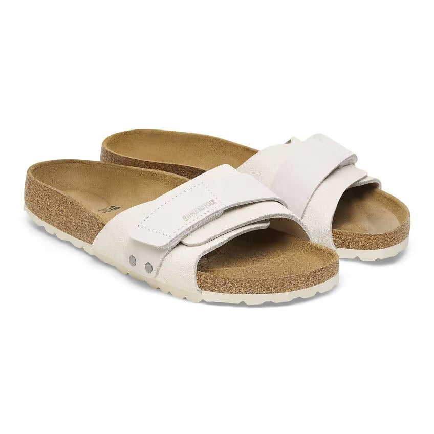 Birkenstock Women's Oita Suede Leather - Antique White