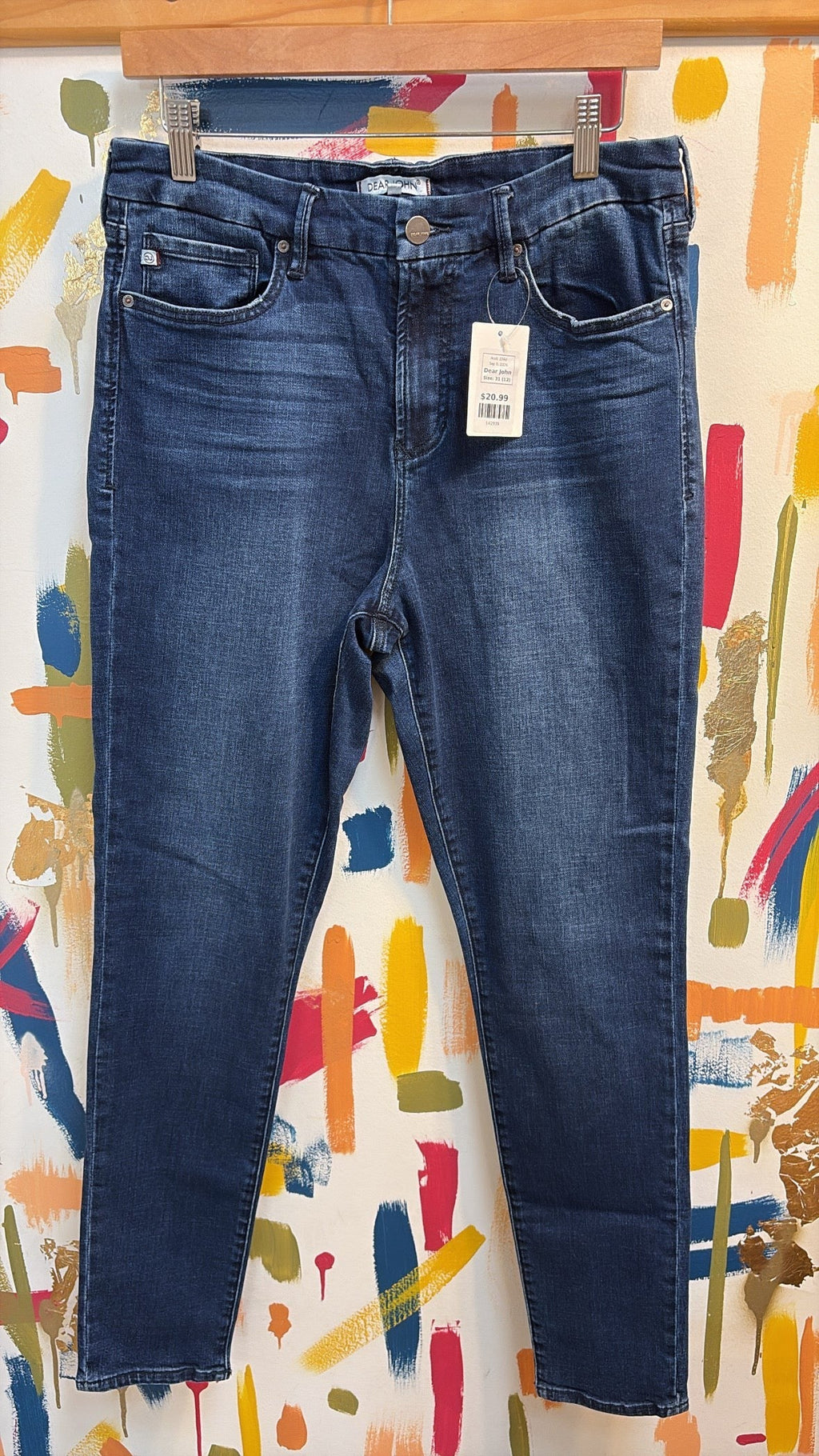 Dear John Olivia 31" Inseam Jeans, 31 (12)