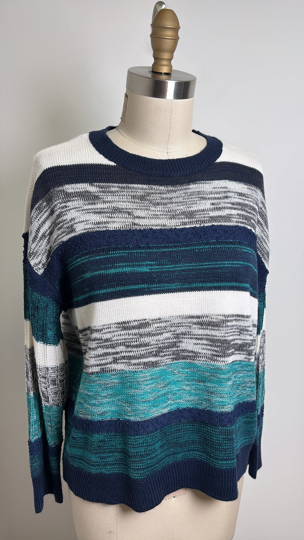 Nurture by Westbound Blue Sweater, L Petite