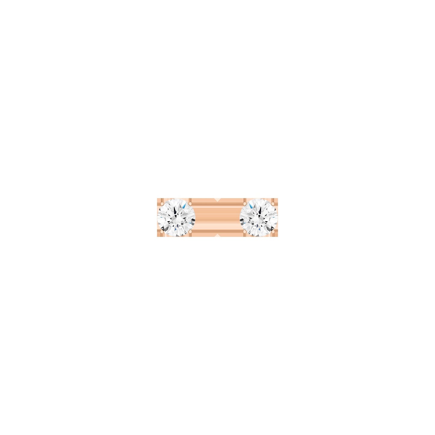 Luxury Round Lab Grown Diamond Studs