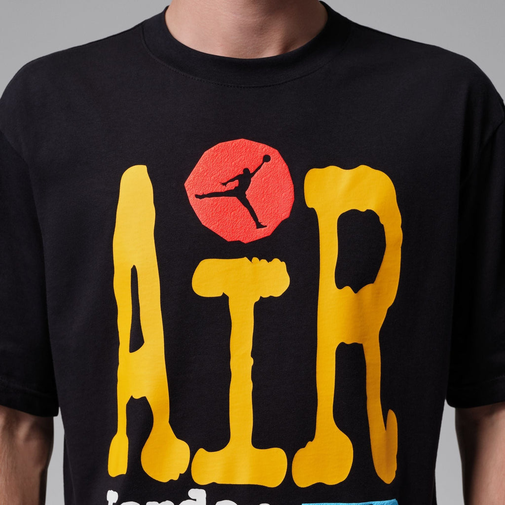 Air Jordan Big Bold AiR Graphic Tee (Black)
