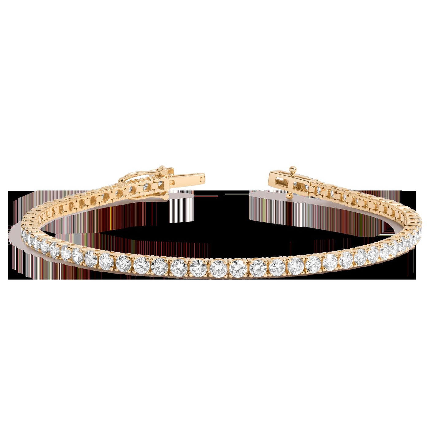 4.2ct Lab Grown Diamond Tennis Bracelet