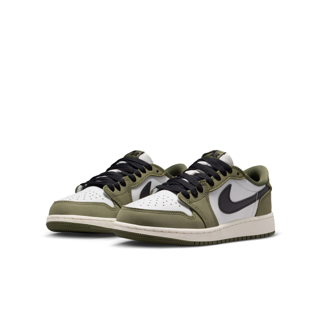 Air Jordan 1 Retro Low OG GS (Medium Olive/Black)