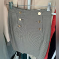 H&M Black and White Checkered Pencil Skirt Size 0