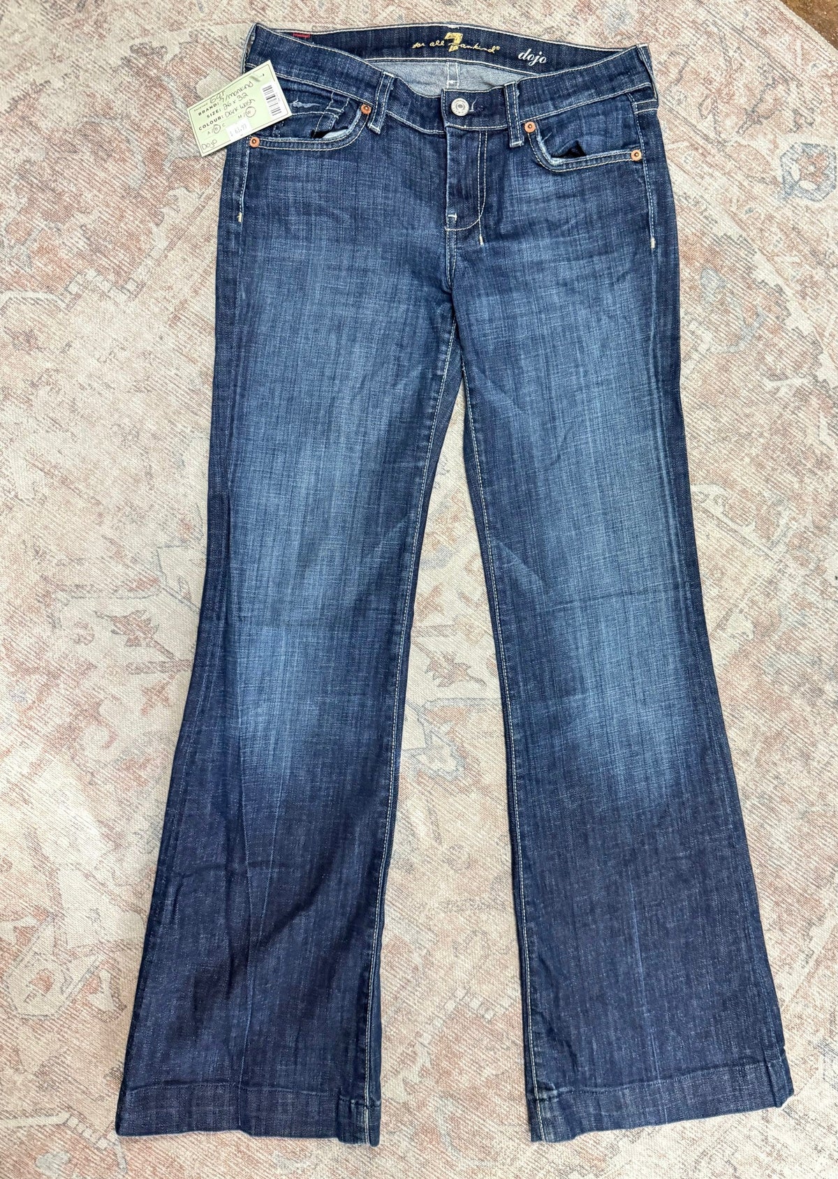 7 For All Mankind Dojo Jeans (26x32)