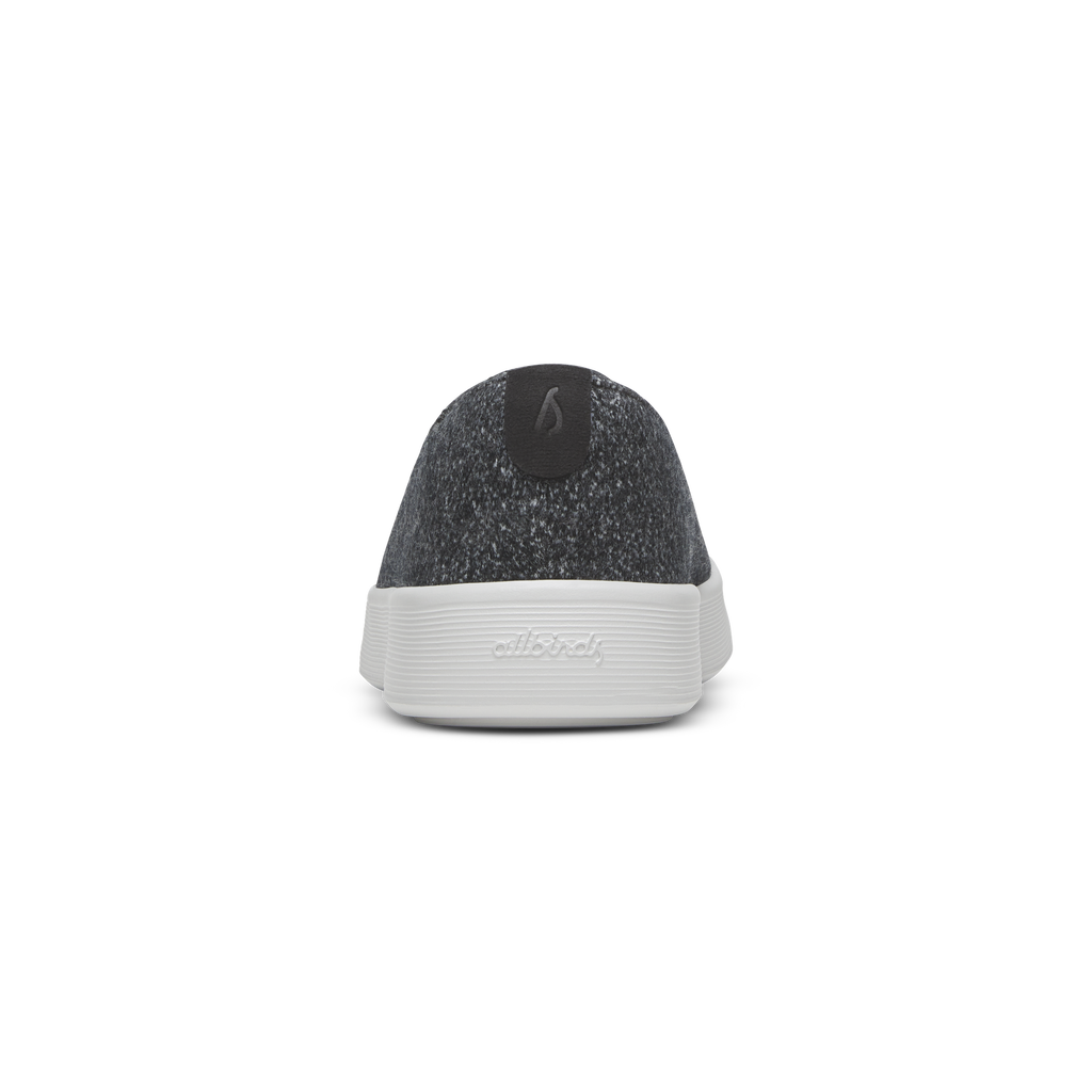 Men's Wool Cruiser Slip On - Dark Grey (Light Grey Sole)