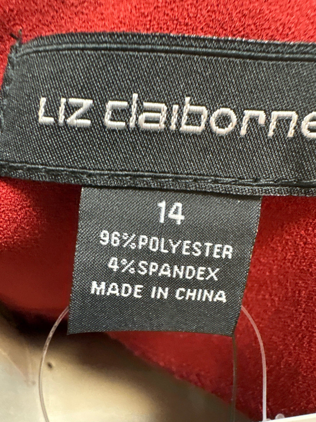 New Liz Claiborne Rust Red Dress, 14