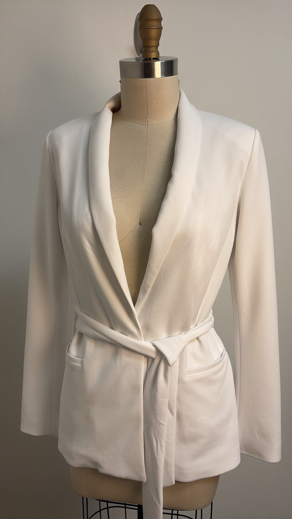 New White House Black Market White Blazer Jacket, 6