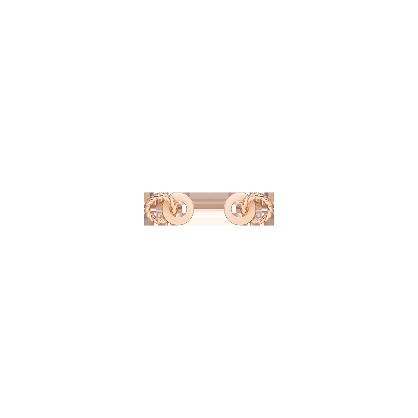 Twist Connection Stud Earrings