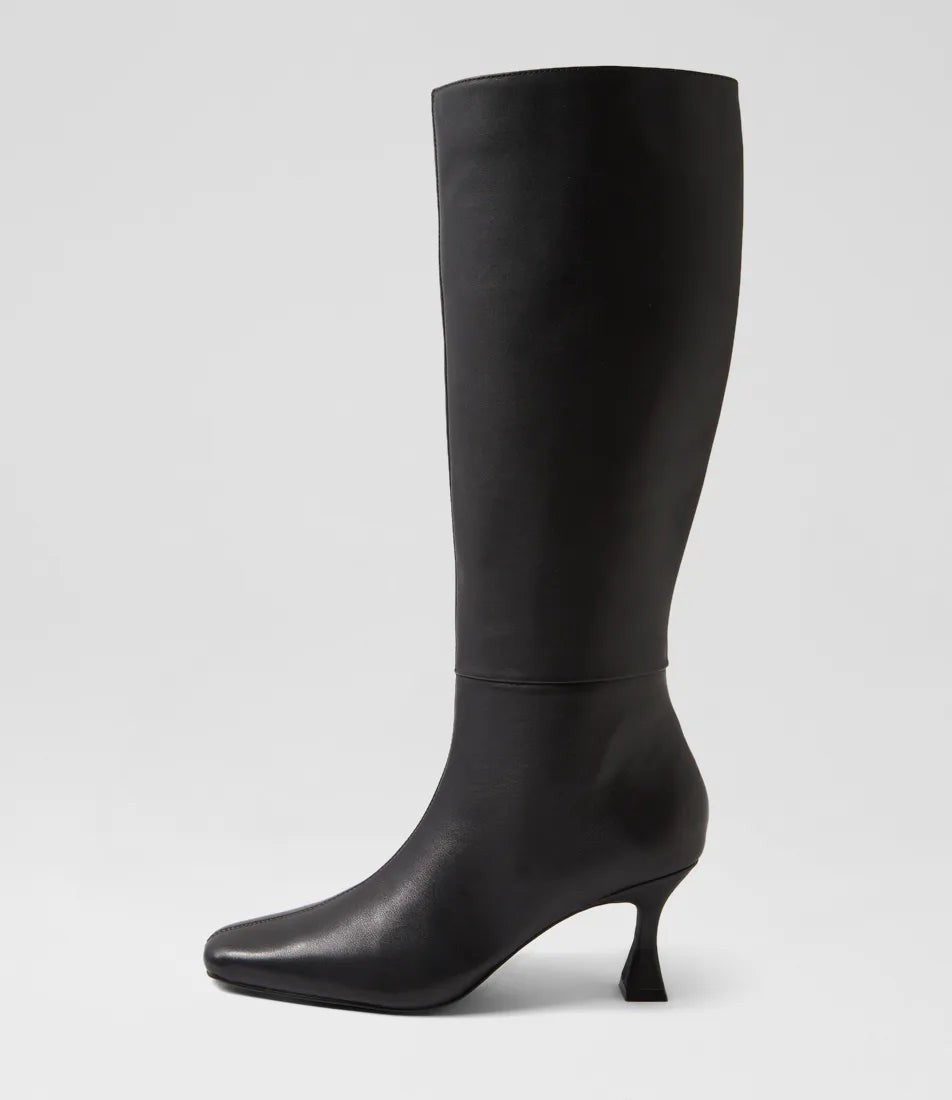 MOLLINI ROWSE BLACK LEATHER
