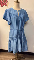 New Current Air Blue Dress, L