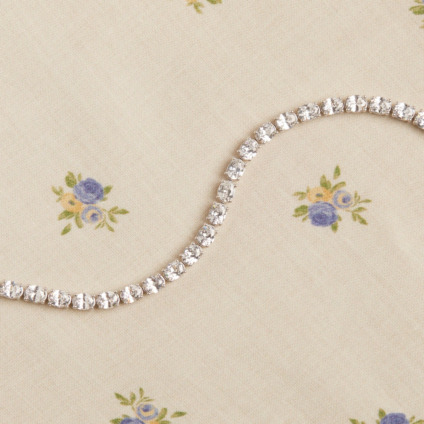 Lab Grown Diamond Oval Tennis Bracelet