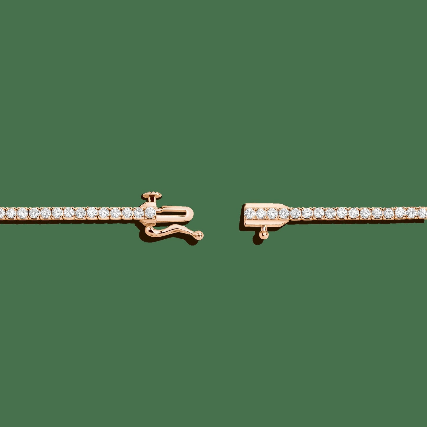 Classic Lab Grown Diamond Tennis Necklace