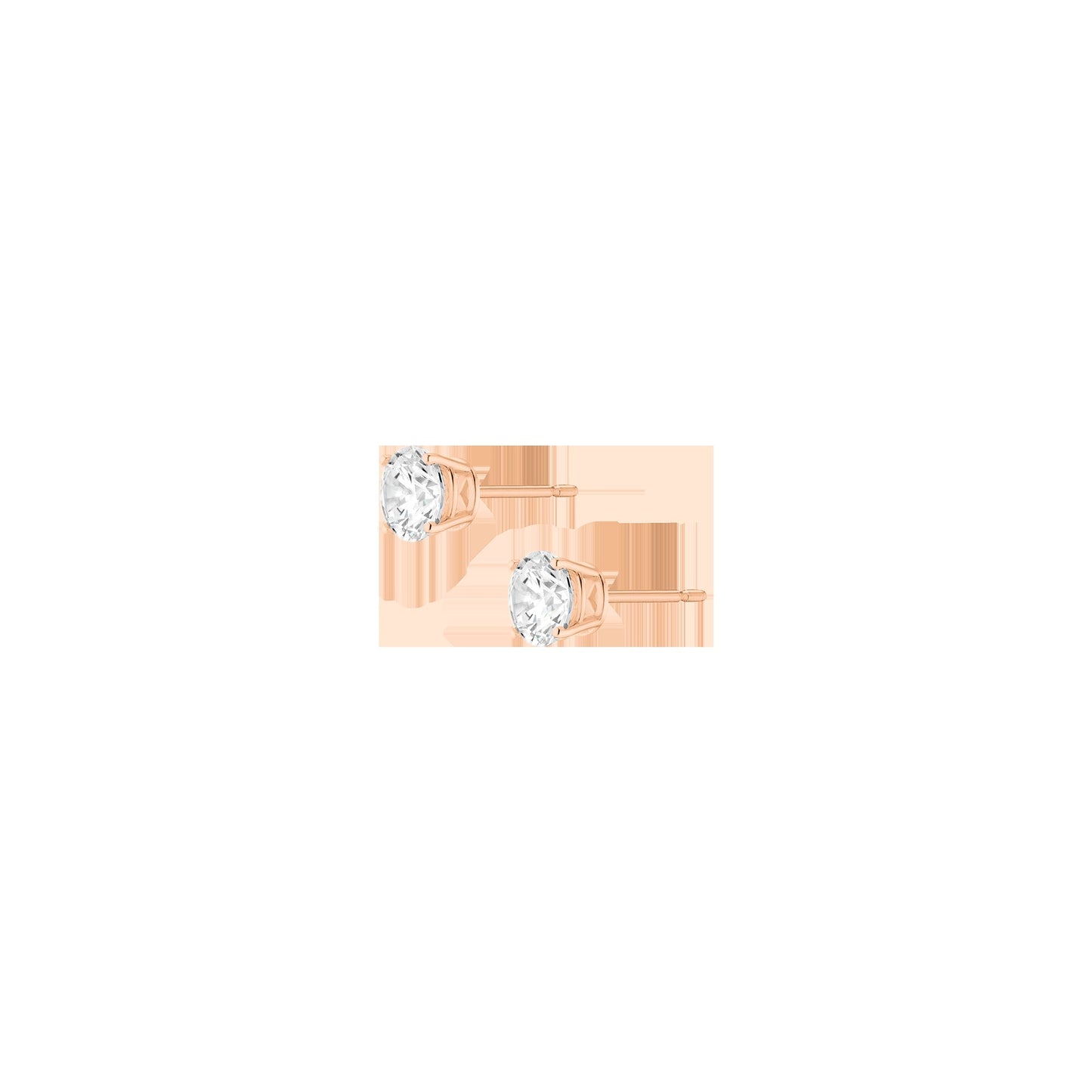 Luxury Round Lab Grown Diamond Studs
