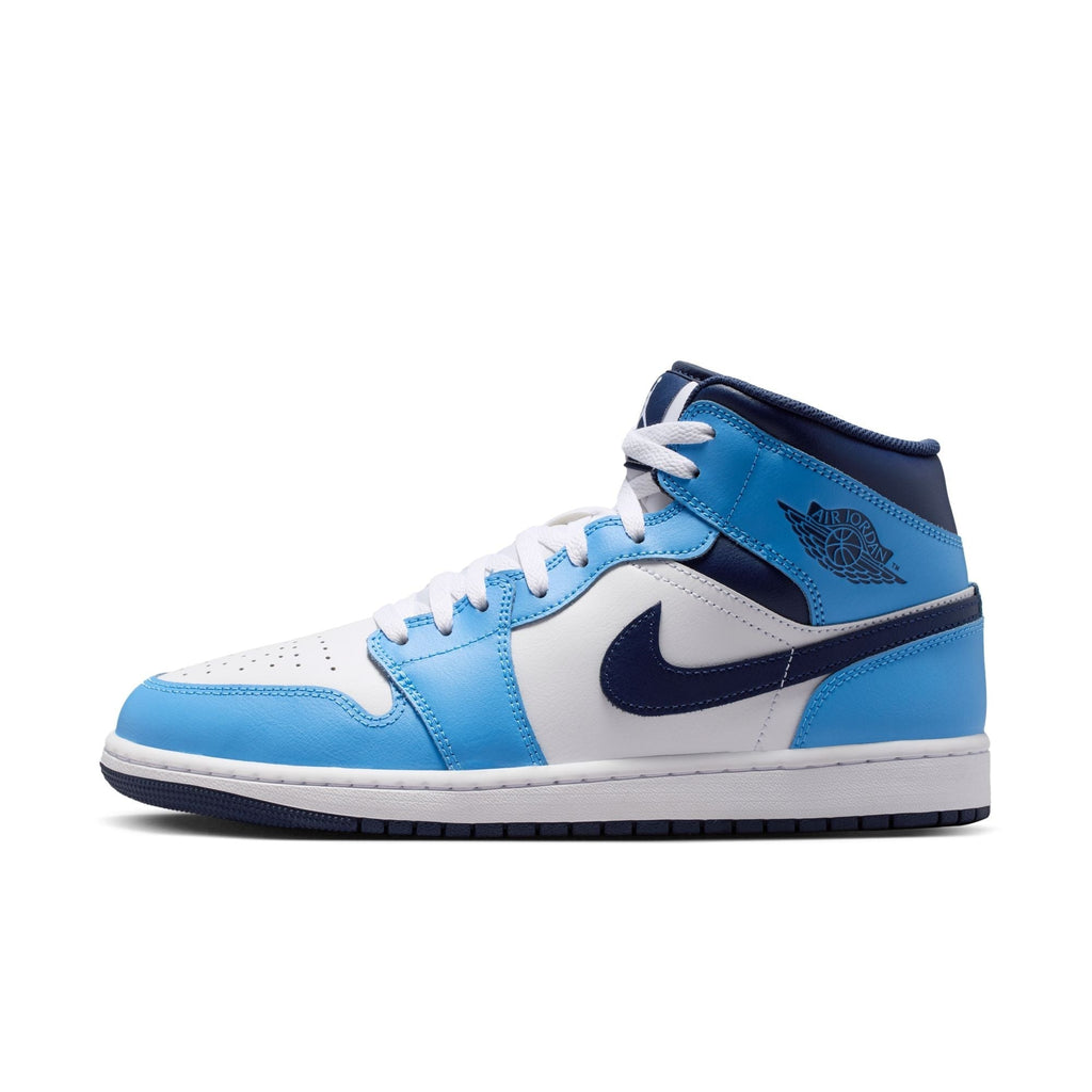 Air Jordan 1 Mid (University Blue/Midnight Navy)