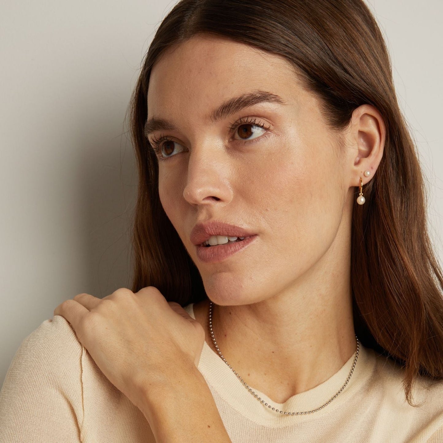 Pearl Earring Stack