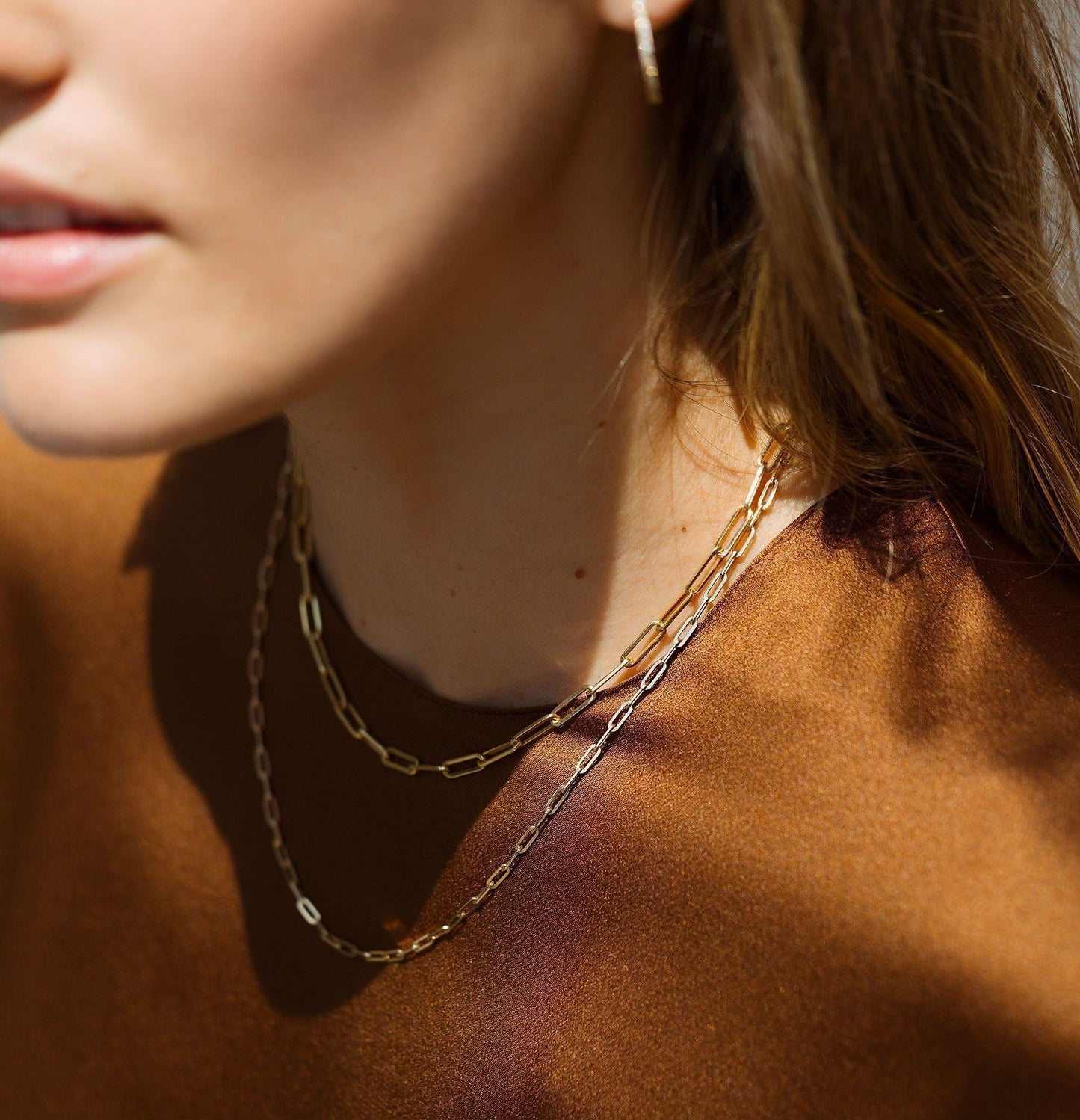 Medium Paperclip Chain Necklace