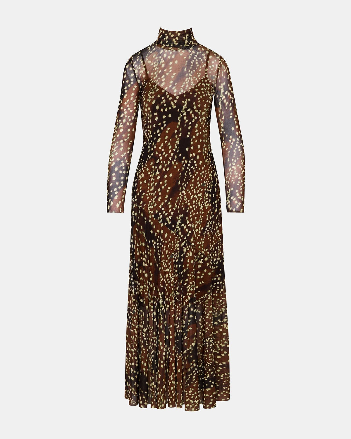 VIVARA DRESS SMOKEY BROWN