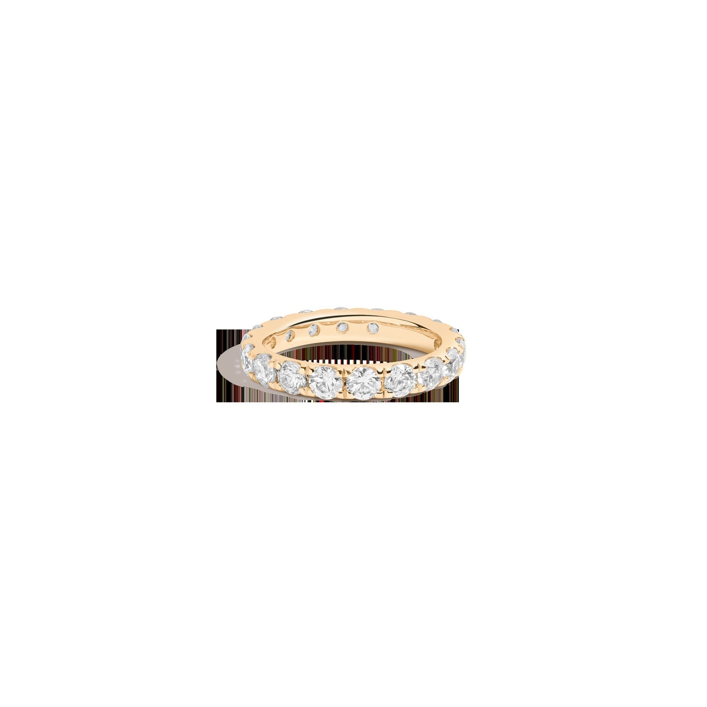 3ct Round Lab Grown Diamond Eternity Ring