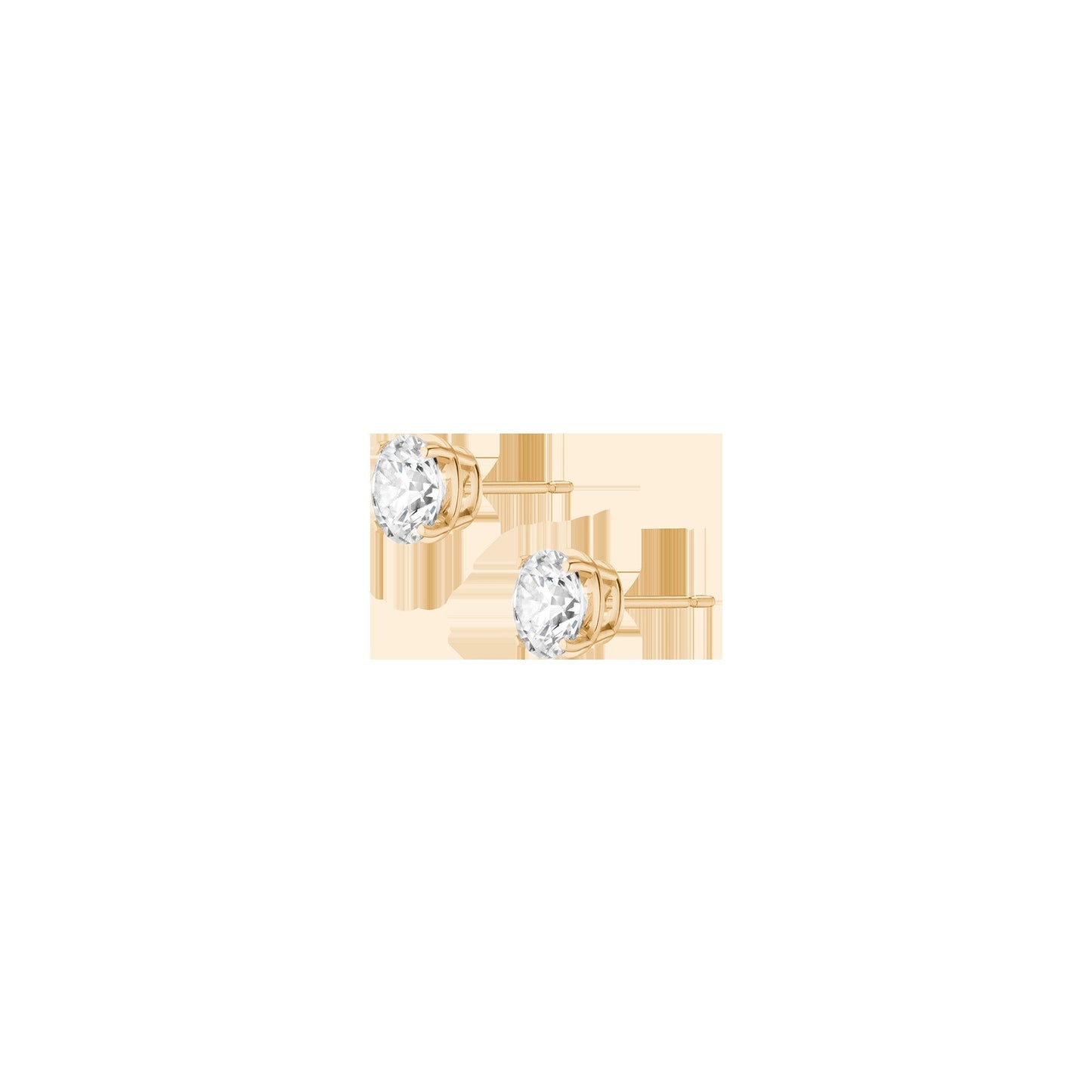 Luxury Round Lab Grown Diamond Studs