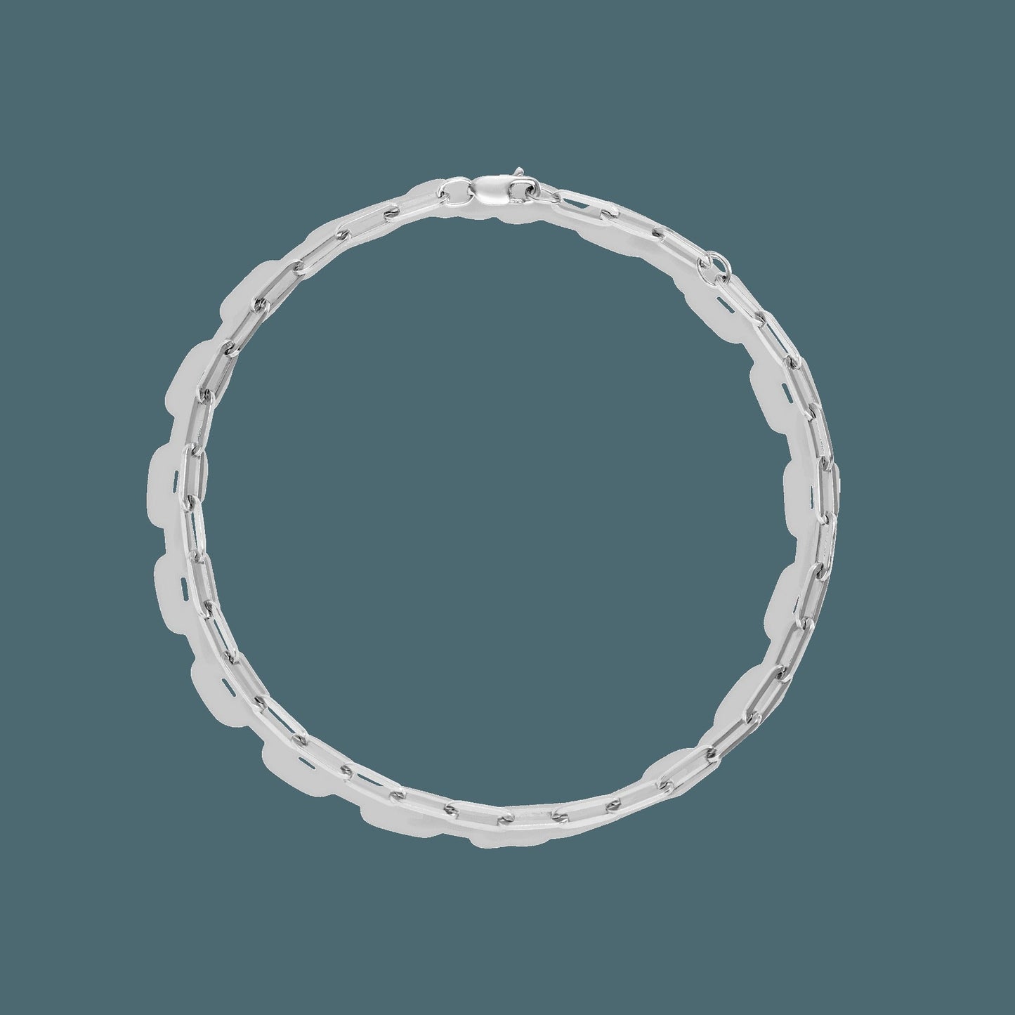Medium Paperclip Chain Bracelet