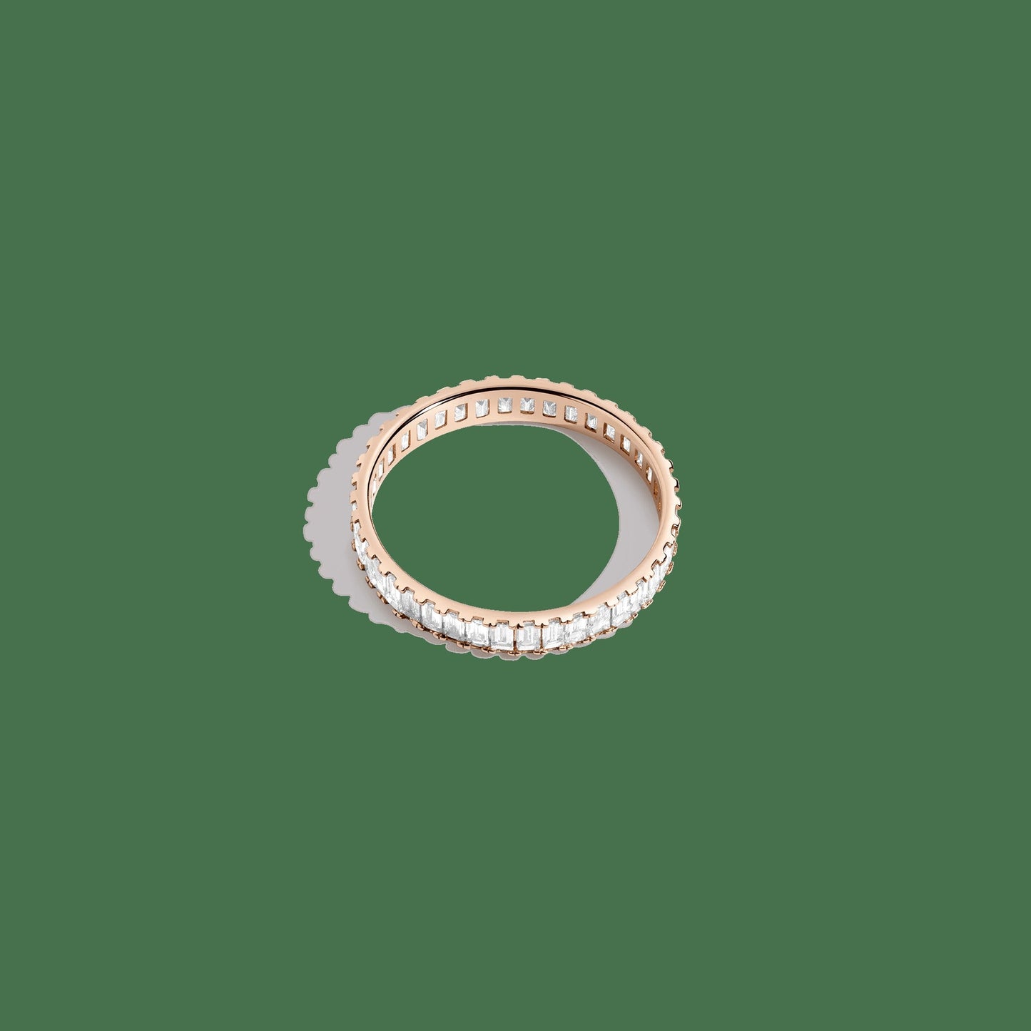 Bold Lab Grown Diamond Baguette Ring