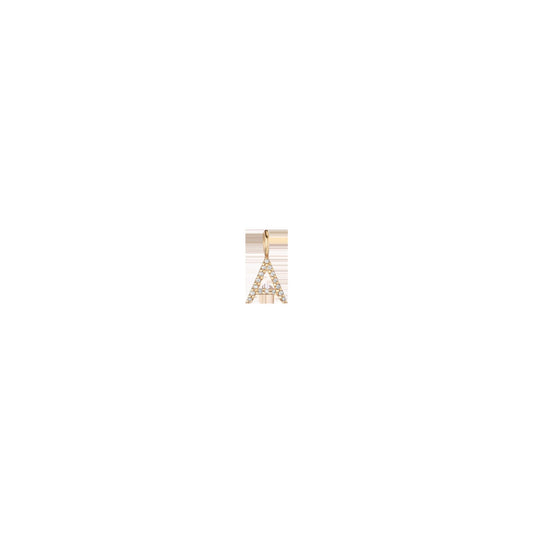 Lab Grown Diamond Classic Letter Pendant