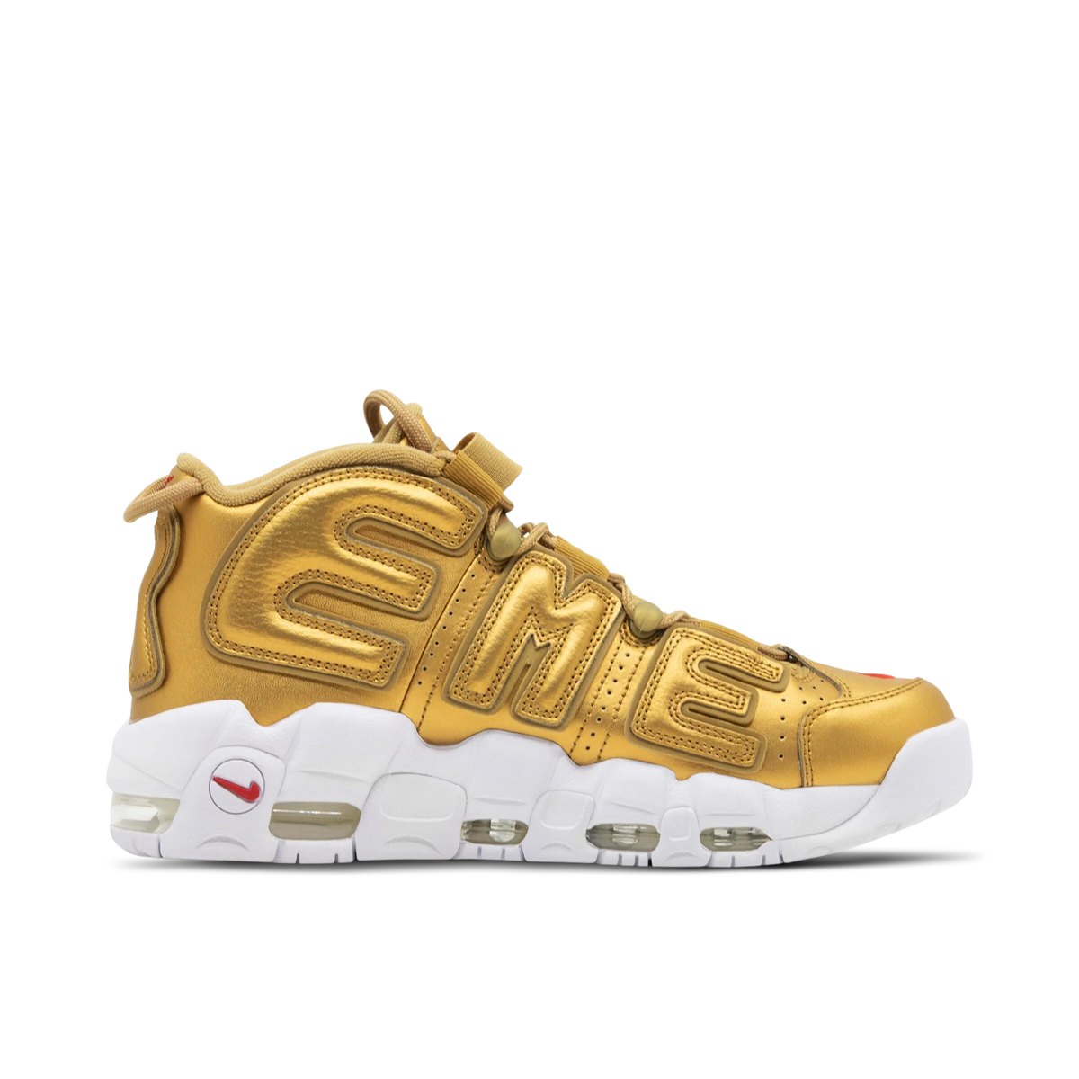 Nike Air More Uptempo Supreme Gold