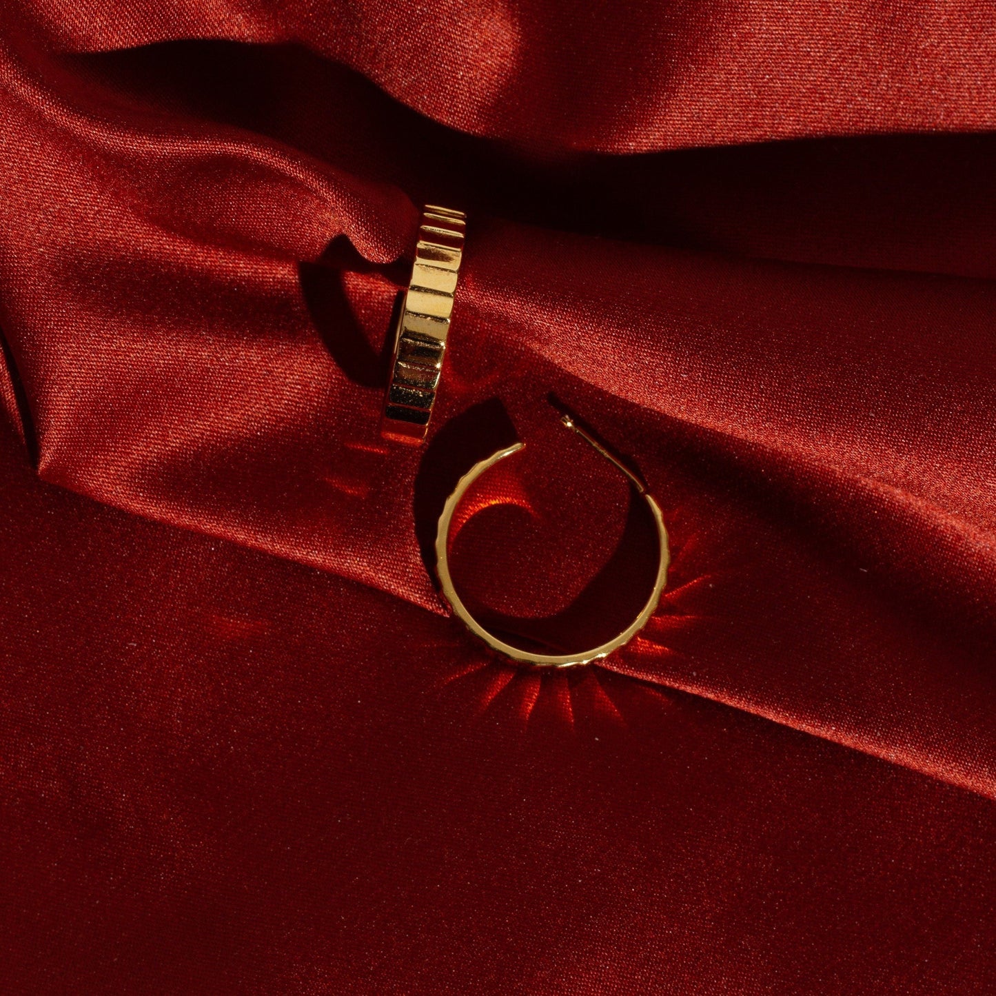 Infinity Hoop Earrings