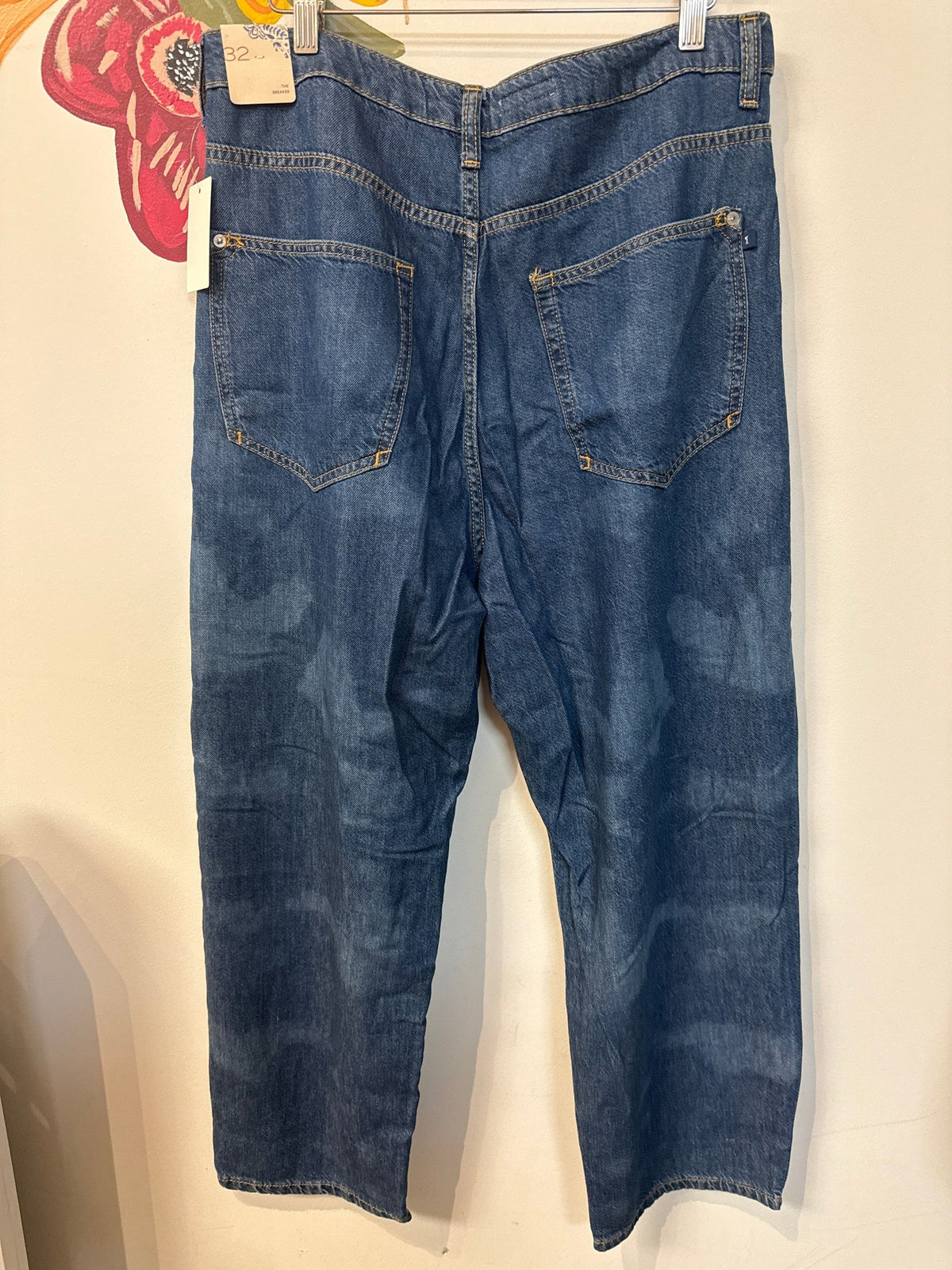 New Pilcro Anthropologie The Breaker 28" Inseam Jeans, 32 (14)