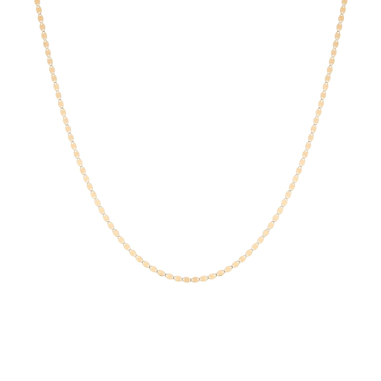 Flat Valentino Chain Necklace