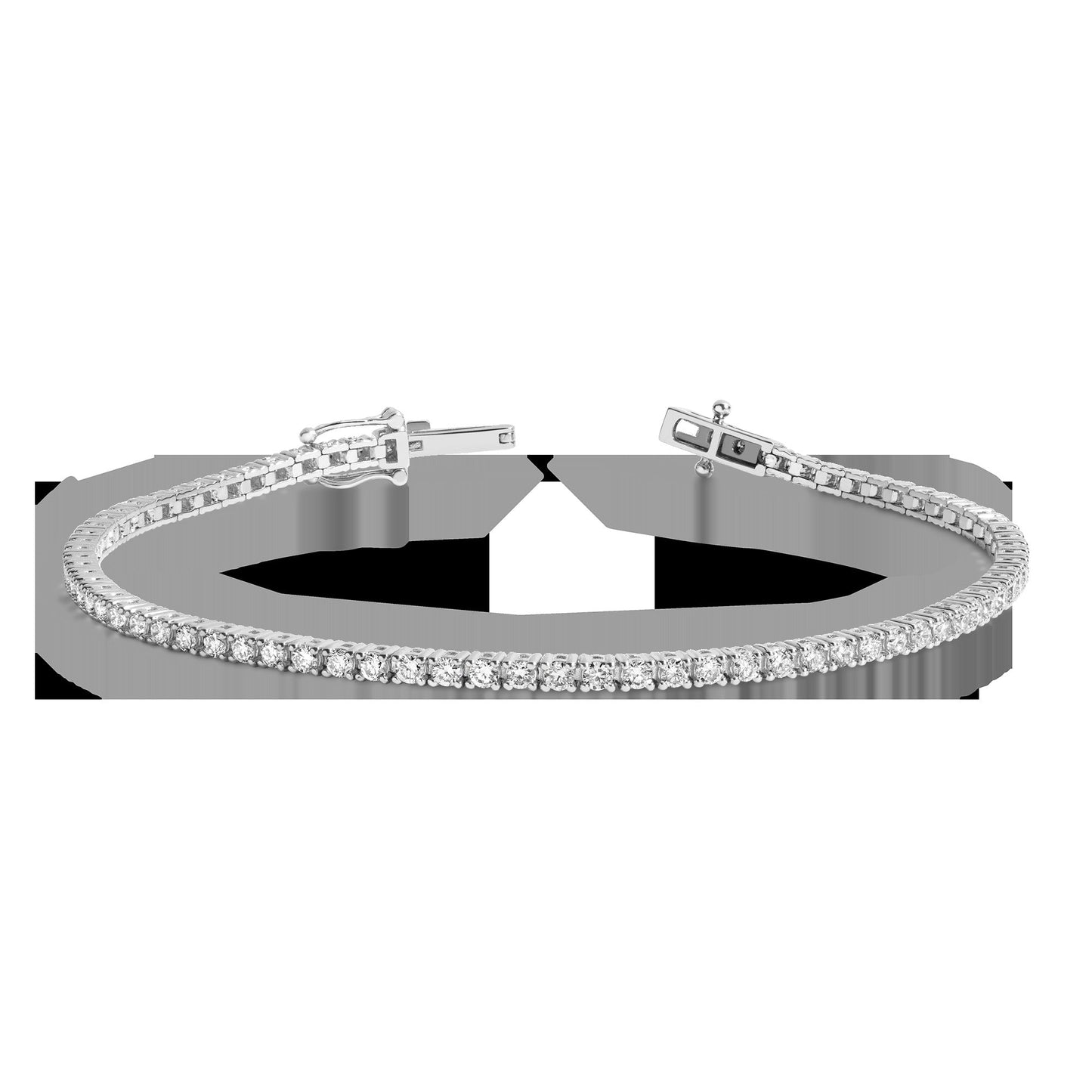 Personalized Lab Grown Diamond Tennis Bracelet