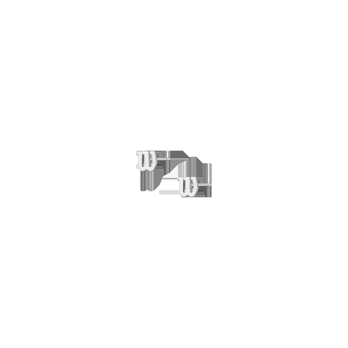 Aurate x Wilson: W Stud Earrings