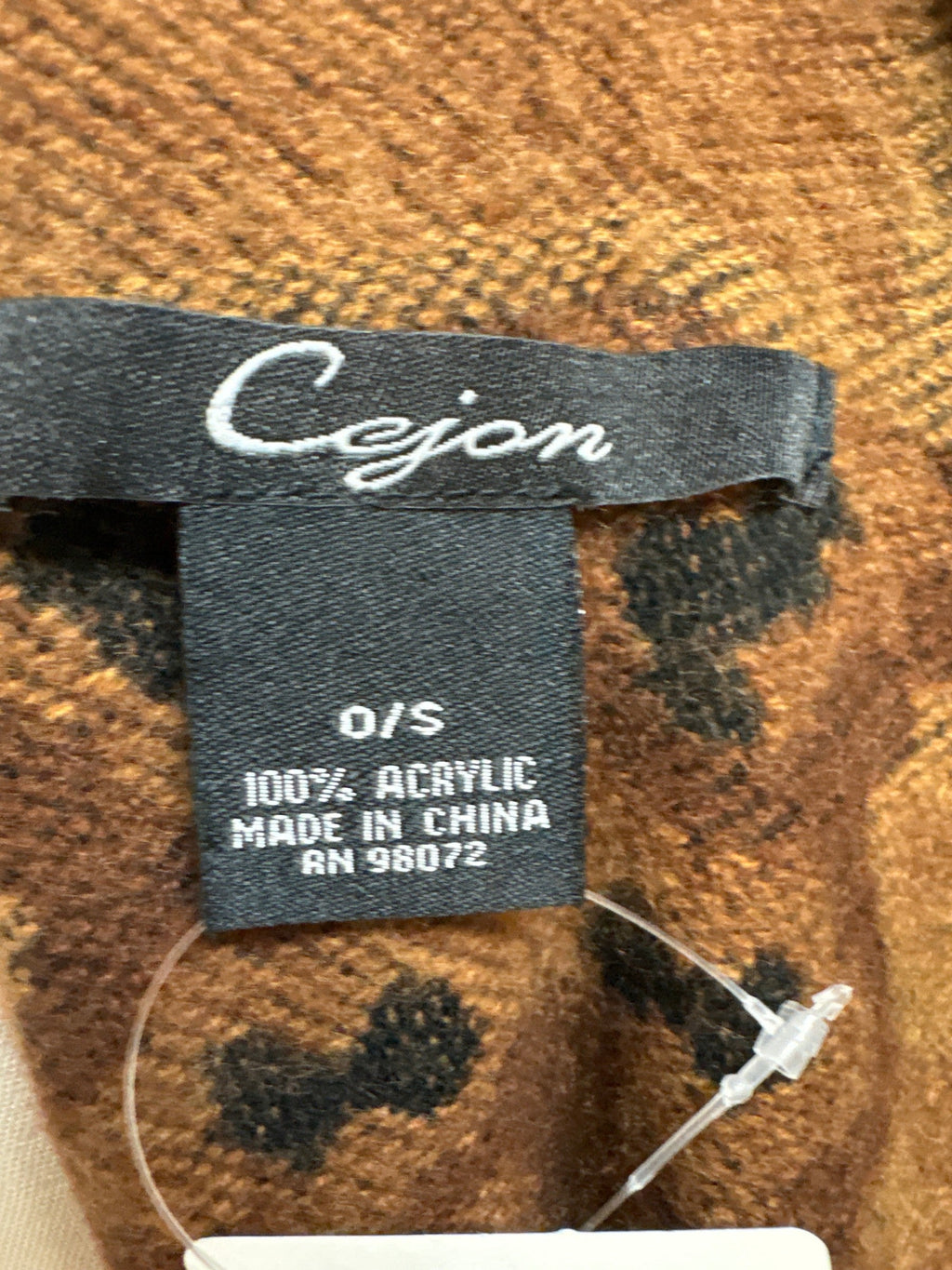 Cejon Brown Sweater, 0/S