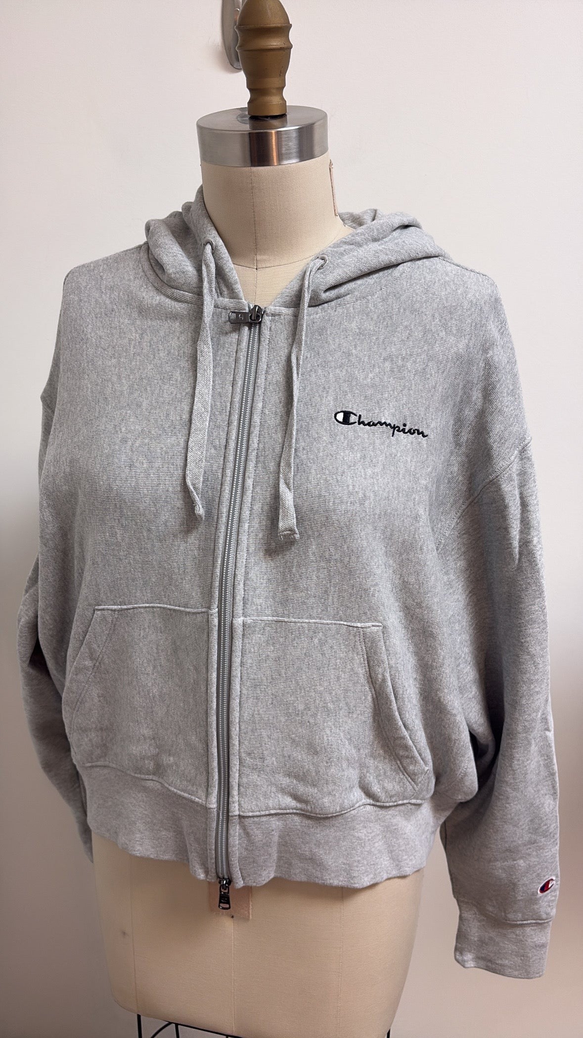 Champion Gray Jacket, XL