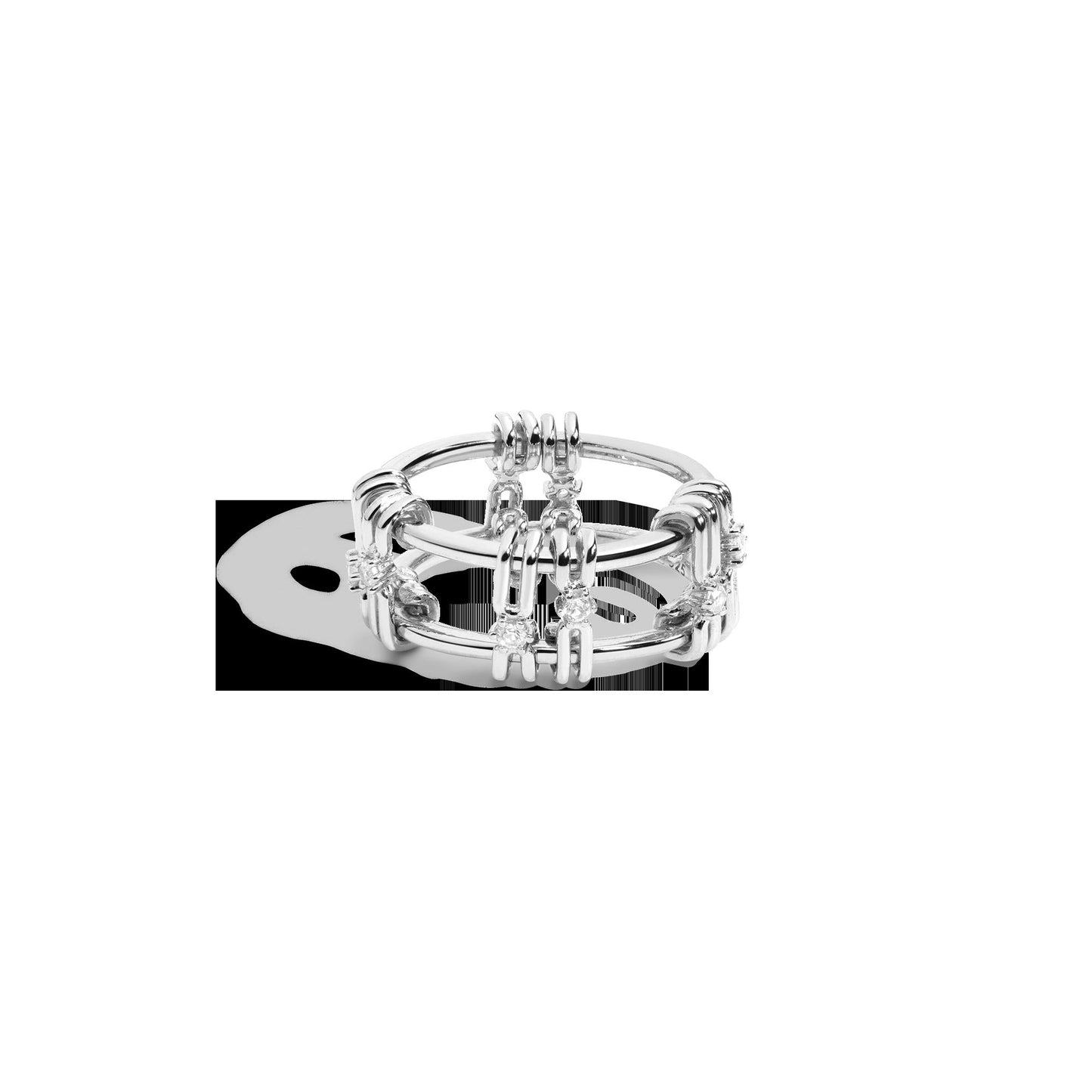 Aurate x Frye: Kinetic Spur Ring