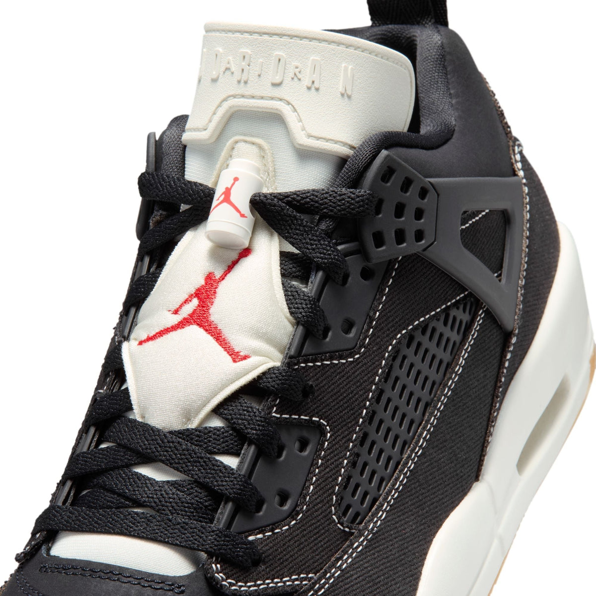 Air Jordan Spizike Low (Black/Sail/University Red)