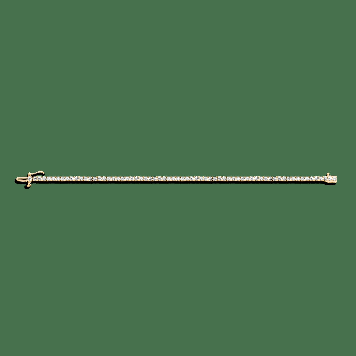 Medium Gold Figaro Chain Necklace