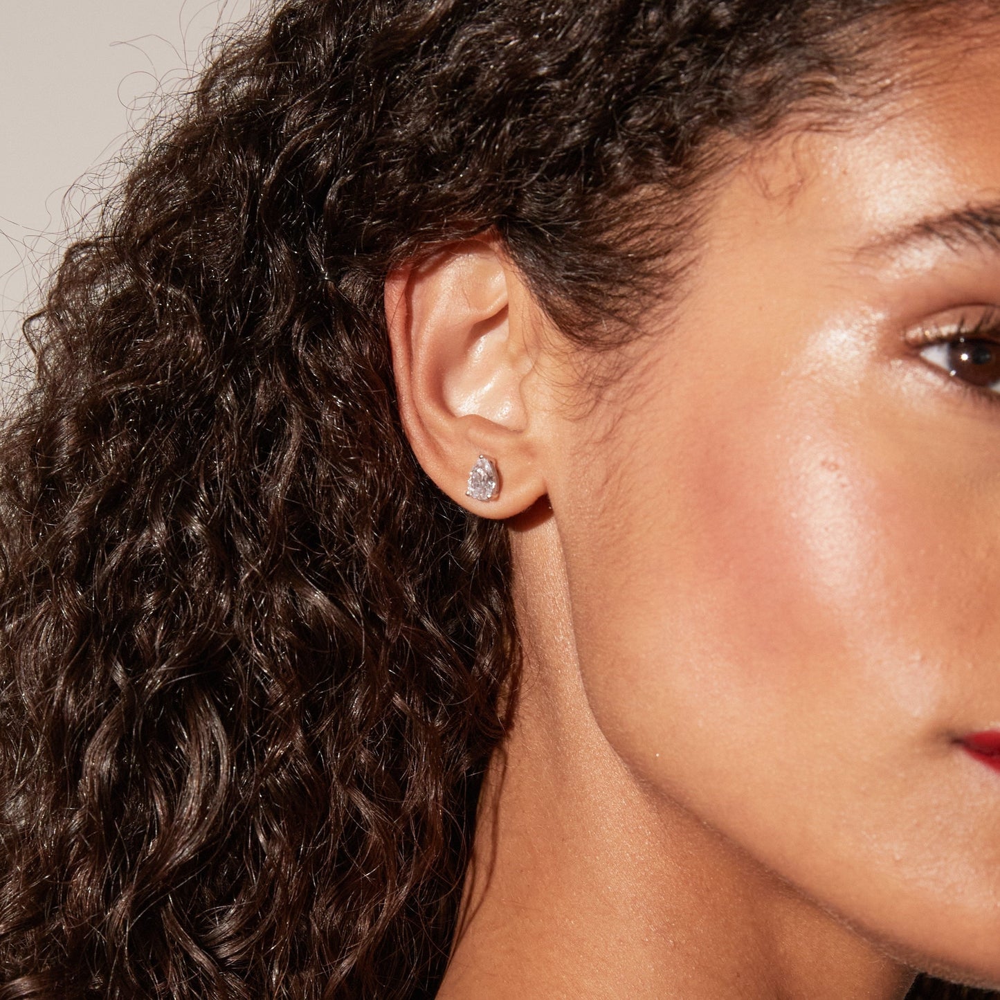 Luxury Pear Lab Grown Diamond Studs