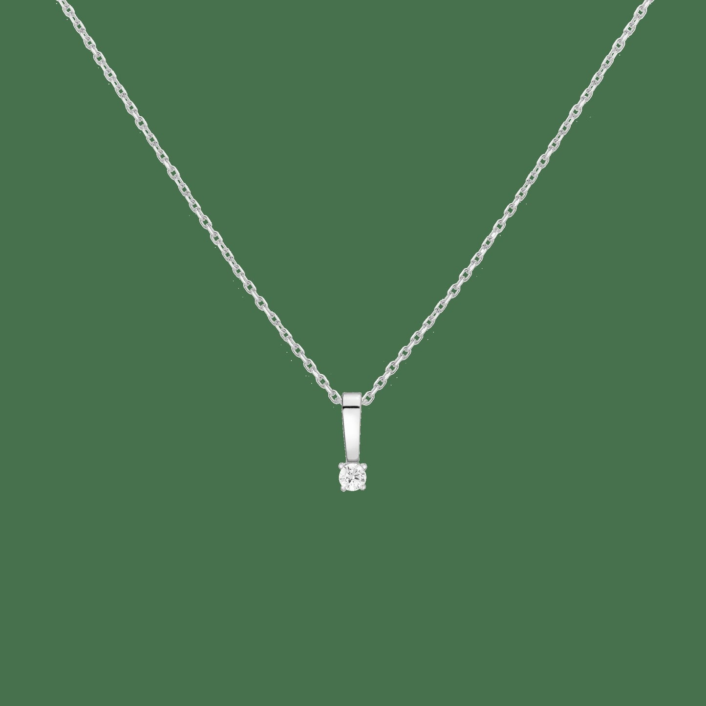 Lab Grown Diamond Solitaire Pendant