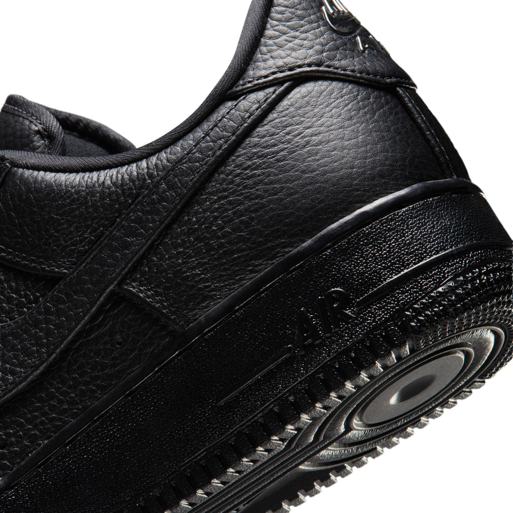 Air Force 1 Low Retro PRM (Black/Black/Metallic Silver)
