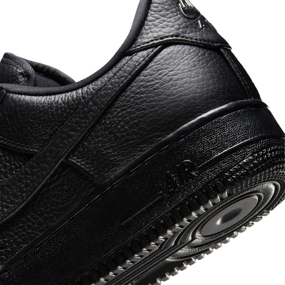 Air Force 1 Low Retro PRM (Black/Black/Metallic Silver)
