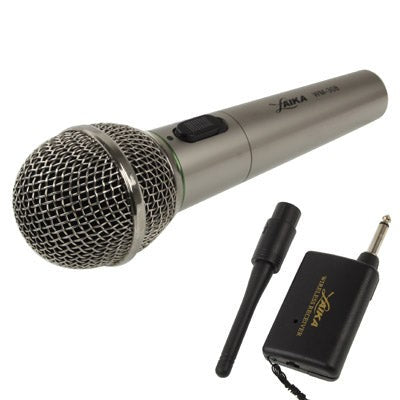 Handheld Wireless / Wired Microphone with Receiver & Antenna, Effective Distance: 8-20m Lead Time: 2~5 Days.