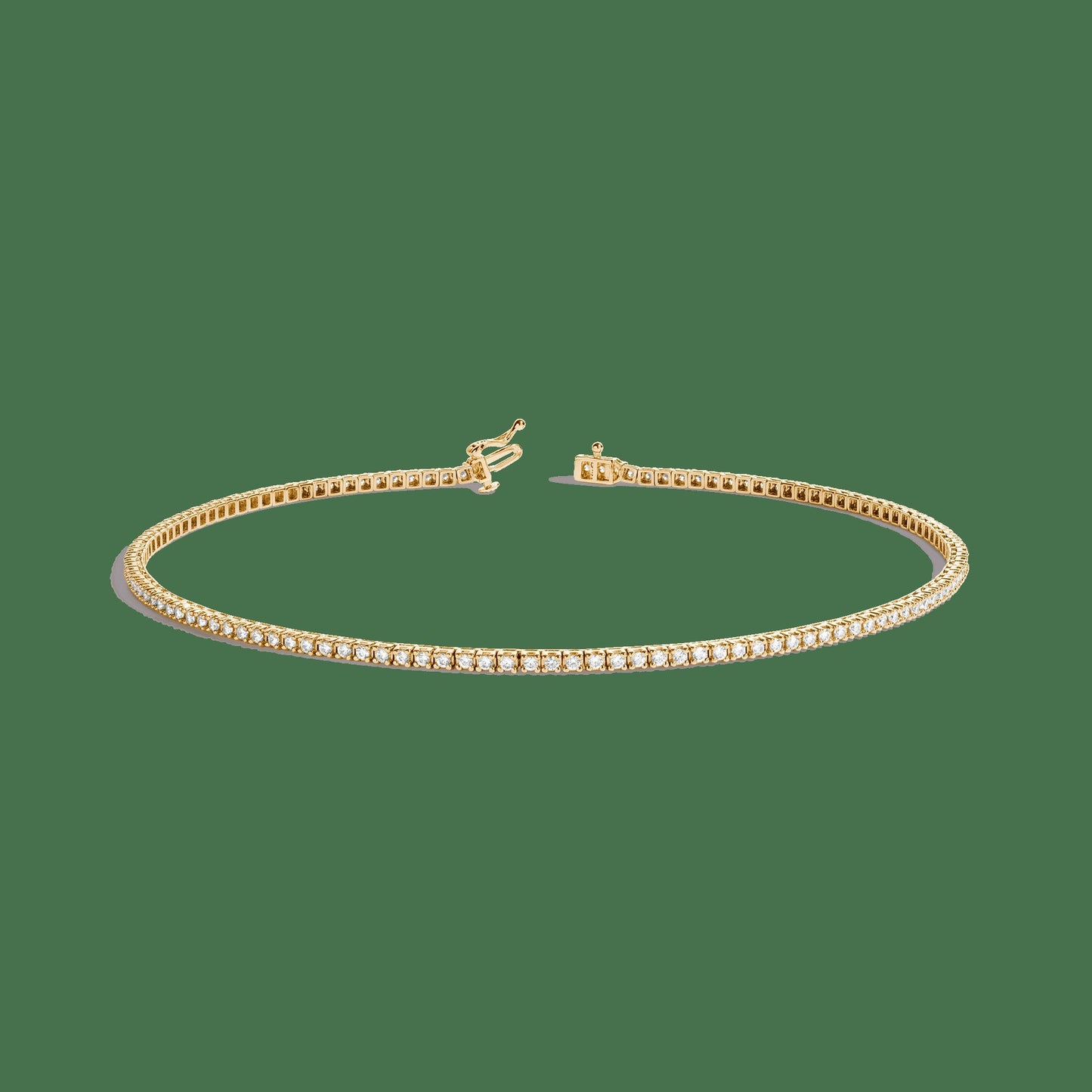 Classic Lab Grown Diamond Tennis Necklace