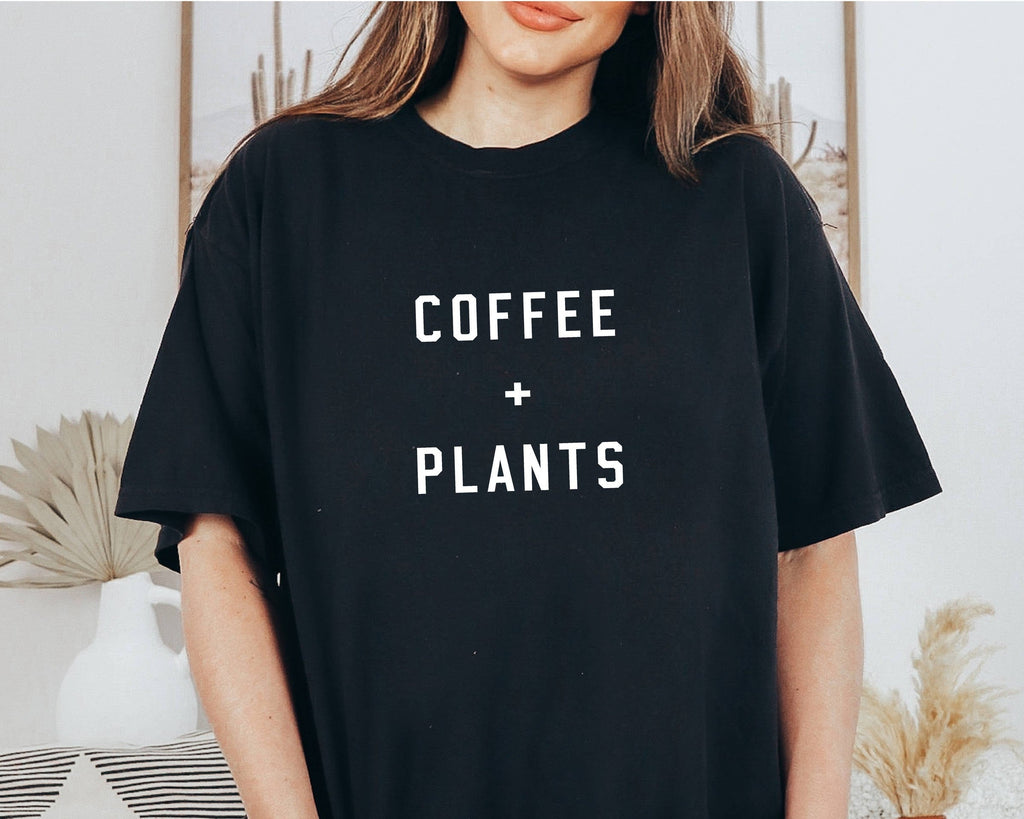 Coffee + Plants Graphic Tee