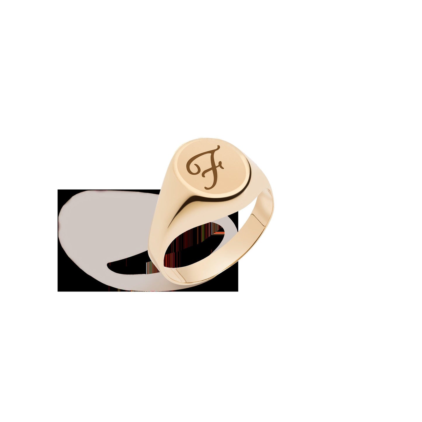 Round Signet Ring