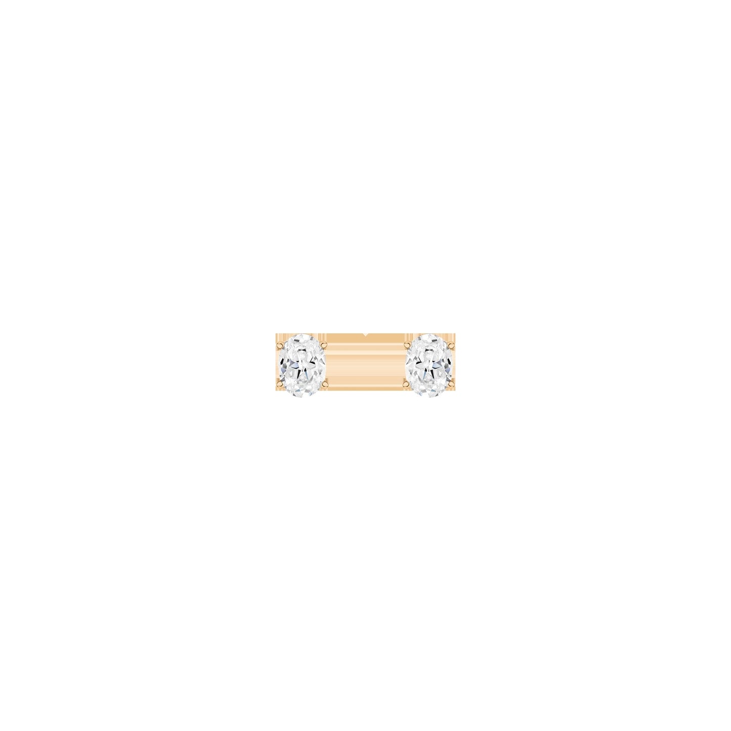 Luxury Oval Lab Grown Diamond Studs