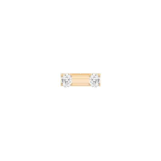 Luxury Oval Lab Grown Diamond Studs