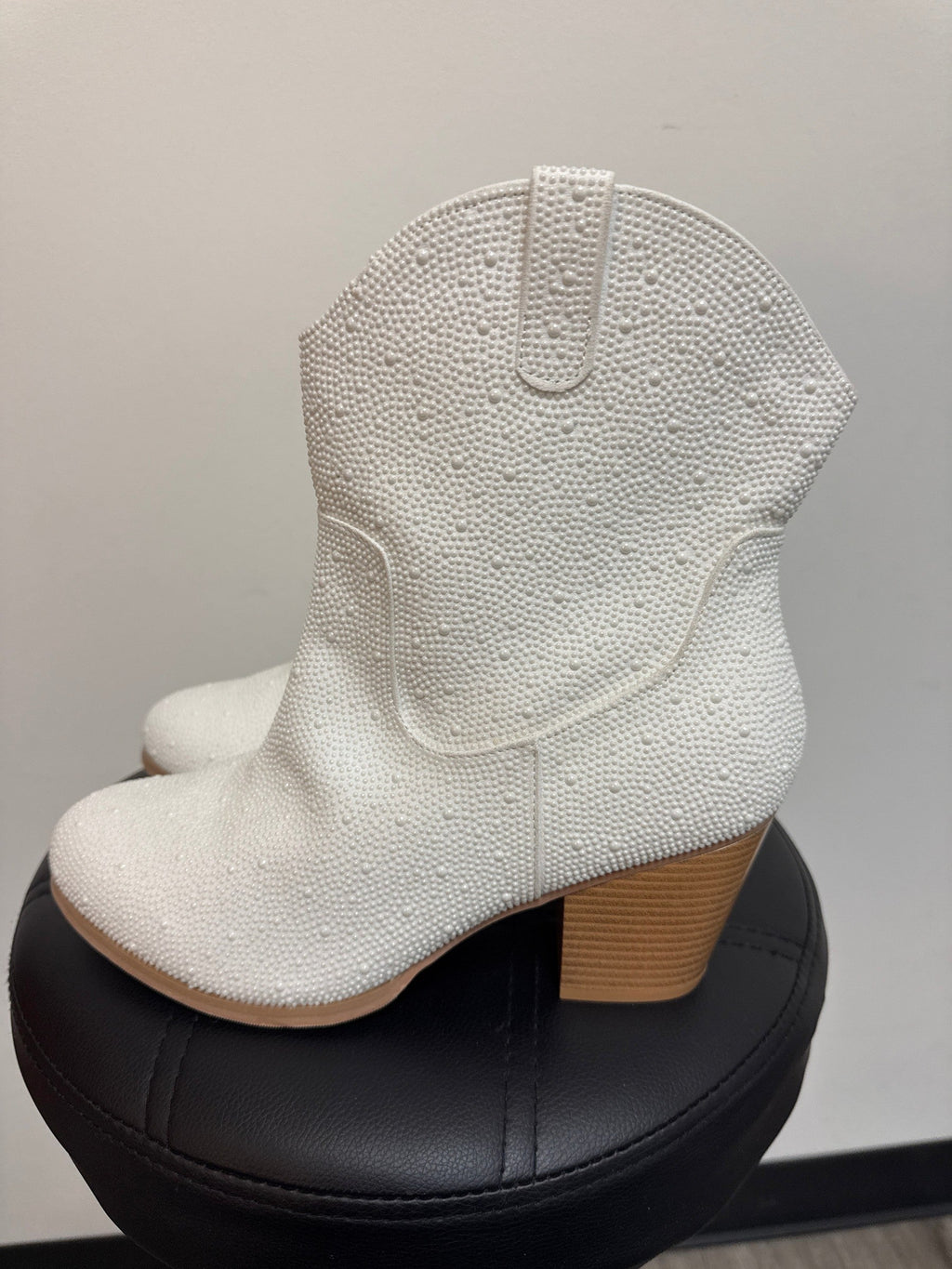Torrid White Boots, 12 Wide